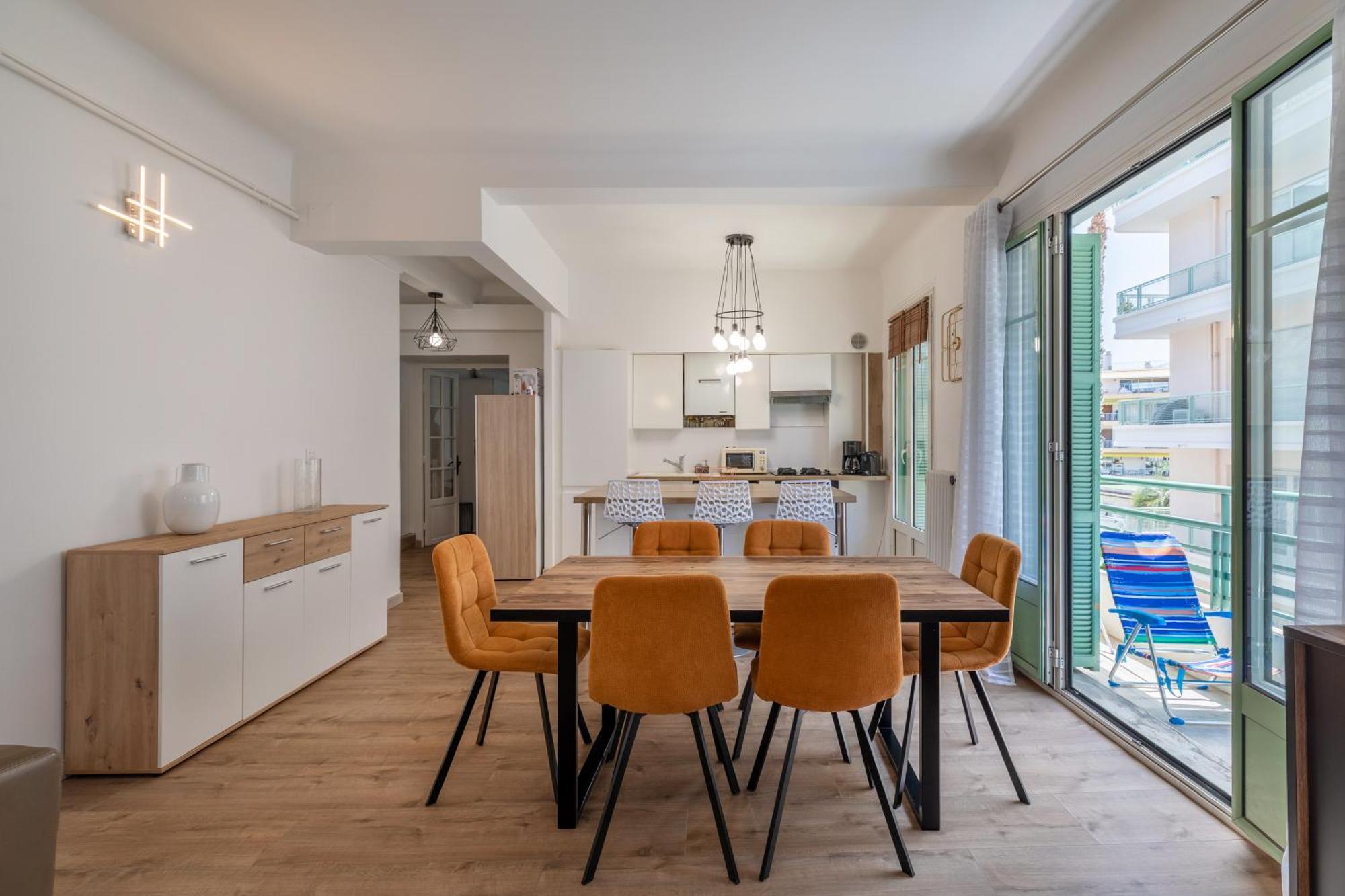 Louis Gallet Juan Les Pins 2 Min Des Plages - 6 Couchages Экстерьер фото
